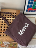 MQTIME  -  Large Capaci Canvas oulder Bag Women's Tote Handbag Eco-friendly op Bag Artistic Sle Casual Soft Bapa