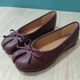 MQTIME  -  Spring Autumn Vintage Split Toe Tabi Women Ballet Flats Fashion Soft Walking Loafers Casual Gilrs Lazy Chic Shoes