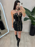 MQTIME  -  Women Sets Two Piece Set V-Neck Sleeveless Buttonhole Top And Mini Skirt High Streetwear Casual Sports Suit Summer Autumn