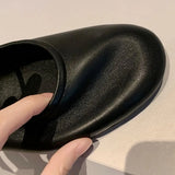 MQTIME  -  Retro Comfort Mary Jane Flat Shoes Autumn Slip On Ballet Women Shoes Fashion Shallow Ladies Casual Soft Sole Ballerina Shoe