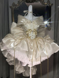 MQTIME  -  Handmade High Quality French Sweet Lolita Princess Mini Birthday Party Wedding Dresses Photography Clothing Coronation Dress
