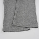 MQTIME  -  American Low Waist Button Design Solid Slim Casual All Match Temperament Capris