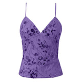 MQTIME  -  Sequins Beaded Women's Camisoles Tanks Top Lightweight Summer Flower Embroidery Tops Vacation Spring Summer Party Wear Vests