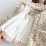 MQTIME  -  New Winter Newborn Baby Boys Girls Thick Coat Infant Baby Girls Boys Thicken Warm Cardigan Coat Children Thick Warm Clothes