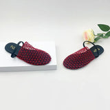 MQTIME  -  Summer New Fashion Mesh Slippers Comfortable Hollow Out Sandals Beach Slides
