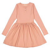 MQTIME  -  Solid Kids Girl Dress Knit Ruffle Skirt Hem Thicken Toddler Girls Warm Dress New Winter Versatile Little Girls Knee Length Dress