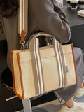 MQTIME  -  Large Capaci Canvas Tote Bag Women's Crossbody Commuter Bag Faionable Single oulder Bag Handbag for Autumn Winter