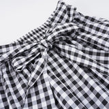MQTIME  -  Y2k Vintage Plaid Streetwear Low Waist All Match Bow Patchwork Fashion Skirts