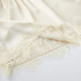 MQTIME  -  Elegant Neck-Mounted Lace Splicing Skirt Set Women Loose Backless Sexy Top Slim Short Skirt Summer Banquet Fashion Suit