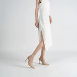 MQTIME  -  High heels spring and autumn slim heels with hollow pointed sandals for comfortable women