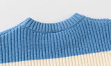 MQTIME  -   Boys Striped Sweaters Autumn Kids Loose Pullover Fashion Jumper New Children Warm Bottoming Teen Knitted Clothes
