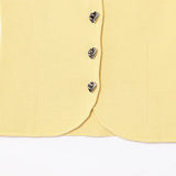 MQTIME  -  Women's Cardigan Elegant O-neck Knitted Backless Sleeveless Single Breasted Vest Female 2 Pieces 2025 Summer Lady Streetwears