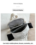 MQTIME  -  Cute Little Dog Canvas Bapa Portable Travel Bag Korean Sle Student Fem oulder Bag Large Capaci Foldable Bapa