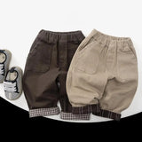  MQTIME  -  Winter New Children Warm Pants Baby Plus Velvet Thick Pants Fashion Boys Girls Harem Pants Baby Warm Fleece Trousers