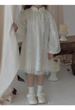 MQTIME  -  New and improved version of qipao dress for girls in autumn, new Chinese style sequin dress, little girl princess dress