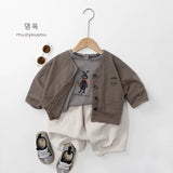 MQTIME  -  Spring New Children Long Sleeve T Shirts Baby Casual Tops Boys Girls Striped T Shirts Cotton Infant Tee Toddler Clothes