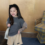 MQTIME  -  Spring New Children Long Sleeve T Shirts Fashion Girls False Two Piece T Shirts Kids Casual Tops Baby Boy Cotton Tees