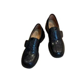 MQTIME  -  shoes women Spring and Autumn thick heel round toe loafers women's singles shoes