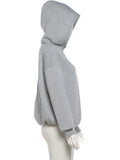 MQTIME  -  Backless Hooded Pullover Woman Wings Lace Autumn Trend Full Sleeve Skinny Stretch Hot Girls High Street Fashion Tops