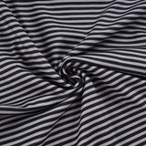  MQTIME  -  Women Striped Wide Leg Calf-Length Pants High Waist Casual Cropped Culottes Loose Fit Overlay Waistband Summer Streetwear