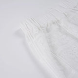 MQTIME  -  Floral Lace Sheer Women's Pants Sexy Fashion Casual Daily Beach Vacation Resort Streetwear Trousers New Women Pants