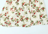  MQTIME  -  2026 Spring and Summer New Holiday Style Printing V-neck Lace-up Waist Dress