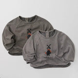 MQTIME  -  Spring New Children Long Sleeve T Shirts Baby Casual Tops Boys Girls Striped T Shirts Cotton Infant Tee Toddler Clothes