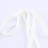 MQTIME  -  Women Fashion White Hollow Out Sling Top Sexy Tie Straps Button Front Peplum Hem Vest Summer Y2k Street Holiday Shirts