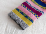 MQTIME  -  New Winter Little Girls Sweater Colorful Thicken Warm Toddler Girls Kids Girls Knitwear Contrast Striped Toddler Girls Pullovers