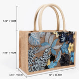 MQTIME  -  Sequin Embroidery Handbag New Women's Bag High-end Tote Bag Fashion Niche Woven Large Capacity Handbag