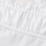 MQTIME  -  Ruched Shirring Mini Dresses Women Summer V Neck Sleeveless Backless Sexy Slim Robes Chic Lady Elegant Evening Party Short Dress