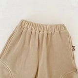 ﻿ MQTIME  -  New autumn clothing for infants aged 0-3, stylish casual pants, double-sided velvet casual pants