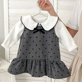 MQTIME  -  New Autumn Infant Baby Girls Sports Clothes Suit Sleeveless Vest+Pants Long Sleeved T-shirt 0-5Yrs Children Clothes Set