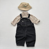  MQTIME  -  Autumn New Children Long Sleeve Shirts Cotton Boys Lapel Striped Shirts Fashion Baby Girls Casual Shirts Kids Clothes