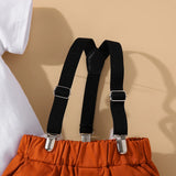 MQTIME  -  2Piece Summer Baby Boy Outfit Set Korean Cartoon Cute Print Short Sleeve Newborn Jumpsuit Bodysuit+Shorts Toddler Clothes BC1766