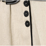 MQTIME  -  Elegant Cotton Sling Dresses Women Fashionable  V-neck Sleeveless High Waist Slim Fit Long Dress Female Summer Holiday Robe