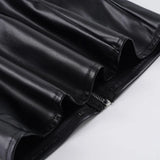  MQTIME  -  Y2k Streetwear Rivet Halter Backless V Neck Sleeveless Fashion Zipper Solid All Match Tanks