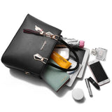 MQTIME  -  2pc/set Women Fashion Casual Totes Luxury Handbags Designer Shoulder Bags for Women Crossbody Composite Bag Bolsos
