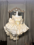 MQTIME  -  Handmade High Quality French Sweet Lolita Princess Mini Birthday Party Wedding Dresses Photography Clothing Coronation Dress