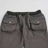  MQTIME  -  American Streetwear Low Waist Pockets Vintage Patchwork Casual Long Jeans