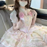 MQTIME  -  Girls Birthday Lolita Tutu Dress Trailing Princess Adult Party Dress Women Wedding High Quality Dress Photography Clothes