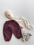  MQTIME  -  Autumn New Children Casual Pants Solid Boys Sweat Pants Fashion Baby Harem Pants Girls Loose Trousers Cotton Kids Clothes