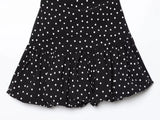  MQTIME  -  Women Polka Dot Short Dress 2026 Spring Summer New Sleeveless Mini Dress Ruched Simple Elegant Woman Casual Party Dresses