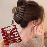 MQTIME  -  New Design Top Grade Pumpkin Hair Claw Clip For Women Sweet Hair Ornament Back Long Hair Hold Headband Hairpin Hair Accessories