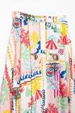MQTIME  -  Beach Style Dress Sets Femme Floral Printing Crop Top Maxi Skirts Two Pieces Outfits Ethnic Camis Vestidos Boho Suits