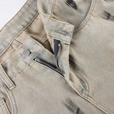 MQTIME  -  90s Vintage Streetwear Bottoms Casual Low Waist Wide Leg Jeans Women Y2K Grunge Zip Pockets Denim Pants Loose Cargo Jean