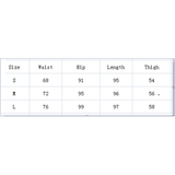  MQTIME  -  Women Chain Cargo Pants Dark Academia Hip Hop Punk Gothic Trousers High Waist Straight Long Pants Streetwear