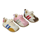 MQTIME  -  Spring Children Boy Girls Contrast Color Mesh Breathable Training Shoes Kids Toddler Soft Sole Lightweight Running Trainers
