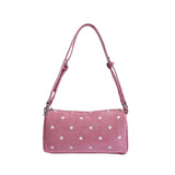 MQTIME  -  Women Small Polka Dot PU Underarm Shoulder Bag Lady Retro Handbags and Purses New Trend Cute Hand Bags