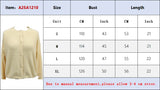 MQTIME  -  New Round Neck Long Sleeve Cardigan With Buttons Top Lightweight Warm For Fall And Winter Sweater Fashion Items Top Cardigan